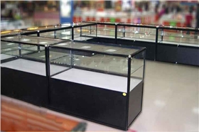 玻璃折疊展柜 玻璃折疊展柜