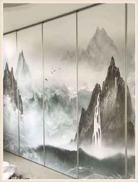 八棱柱屏風 八棱柱屏風