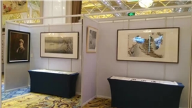 掛畫八棱柱展板 掛畫八棱柱展板