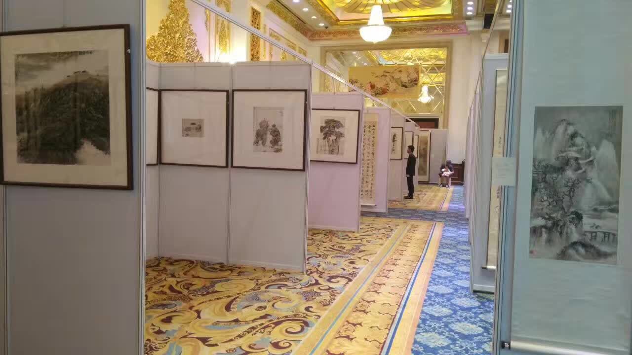 掛畫八棱柱展板 掛畫八棱柱展板