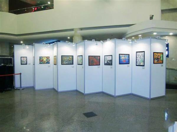 八棱柱展板 八棱柱展板